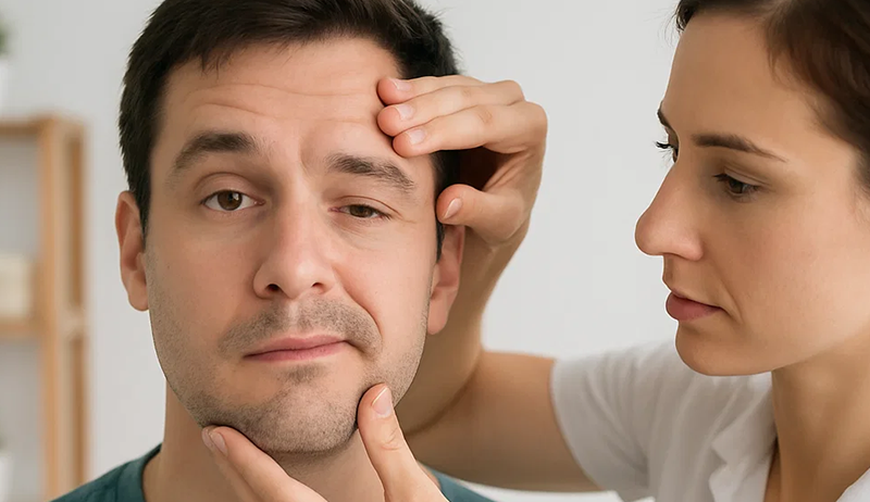 head and face